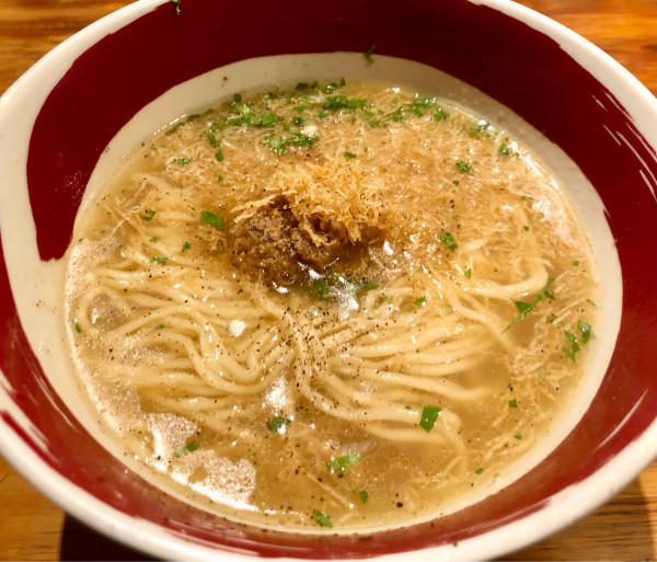 「秋麺第2弾　コンソメパンチヌードル　900円」@麺場 浜虎 横浜店の写真