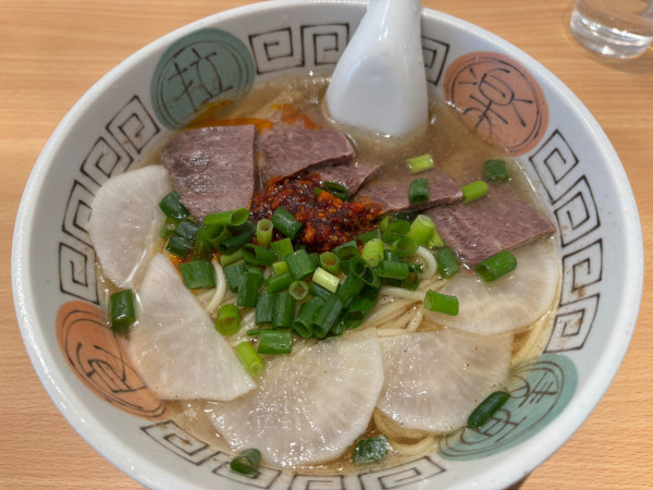 「赤 蘭州ラーメン」@林の日 蘭州拉麺の写真