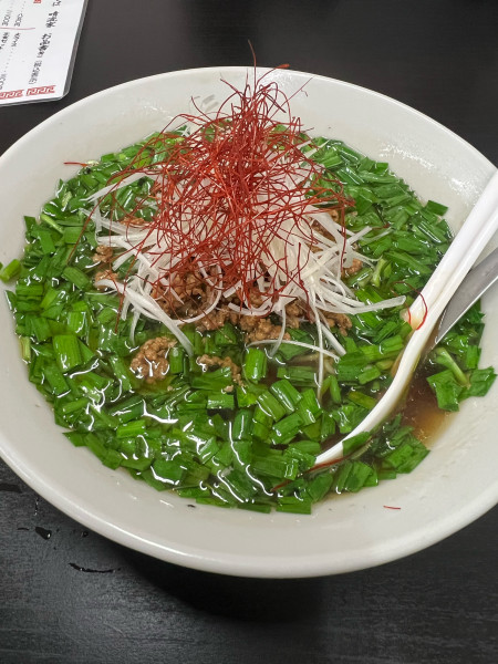 「ニラそば」@支那そば 晴流家の写真