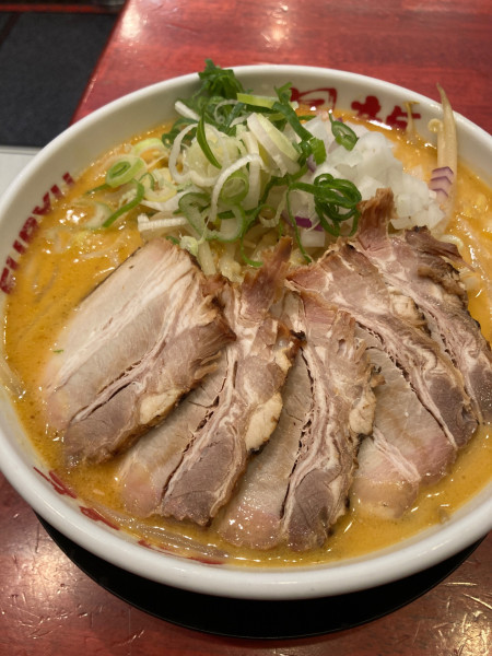 「濃厚味噌ラーメン」@とんこつラーメン 博多風龍 渋谷店の写真