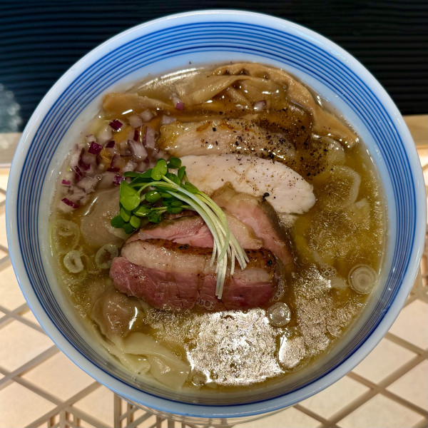 「特製中華そば 塩 ¥1,600」@中華そば 炎の写真