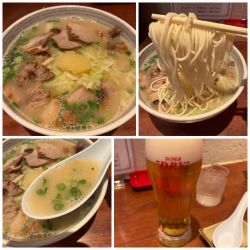 鹿児島黒豚チャーシュー入りラーメン小950円