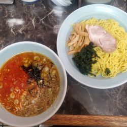 カラシつけ麺醤油