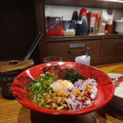【期間限定】シビ辛まぜそば+追い飯