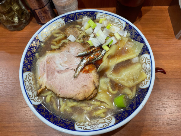 「ラーメン(大盛)¥900」@ラーメン凪 煮干王 蒲田店の写真