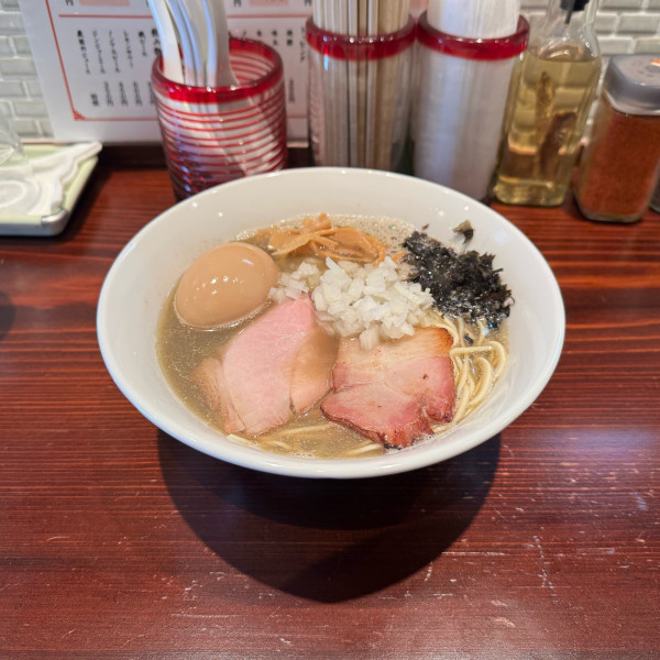 「味玉煮干らーめん」@麺rabo万歳の写真