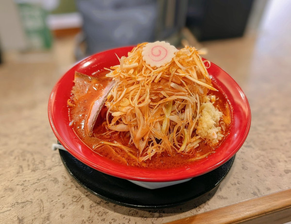 「辛ネギ鶏タンメン」@トリウソツカナイの写真