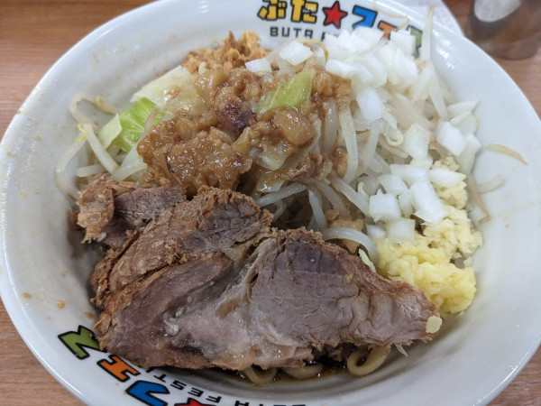 「ブタ⭐️汁なし(150g)」@BUTA☆FESTIVALの写真