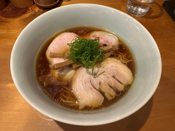 「味玉中華そば」@中華そば しば田の写真