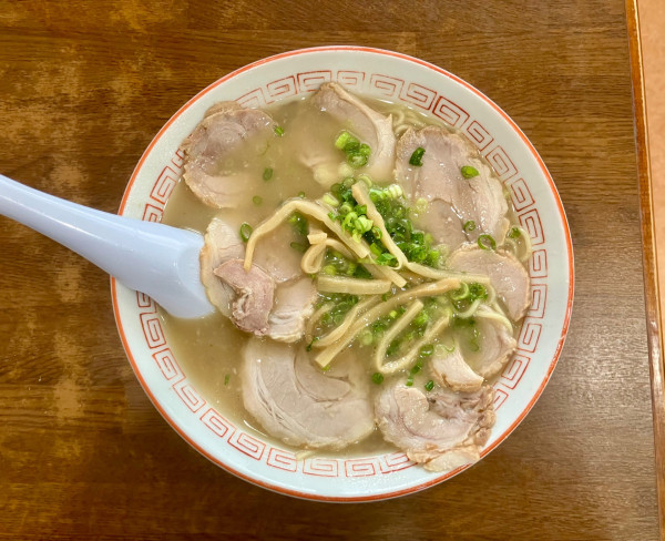 「チャーシュー（メン）870円」@味の三平の写真