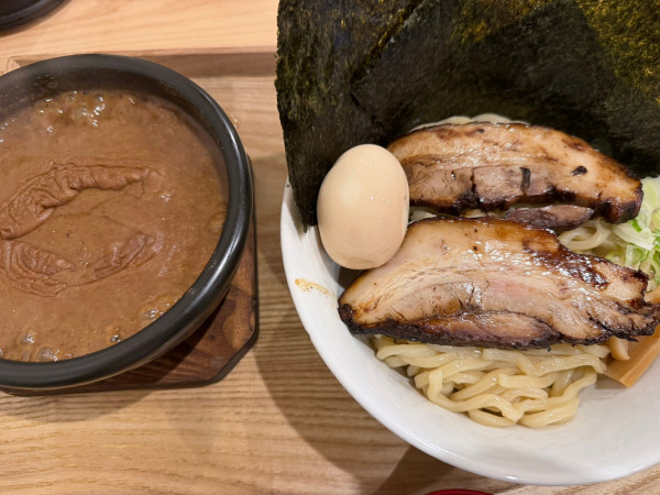 「特製カレーつけ麺とたまご雑炊」@麺屋 らいこうの写真