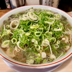 ラーメン 九条ネギ増し