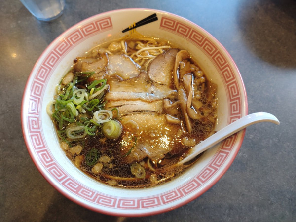 「尾道ラーメン」@ぶらっくラー麺 しょうや 神辺店の写真