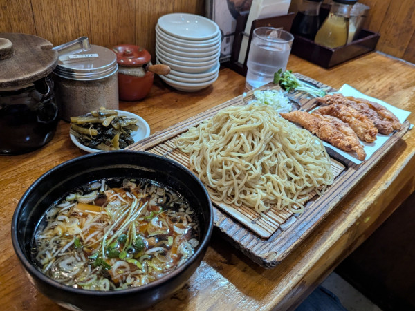 「こうようつけ麺中盛」@新高揚の写真