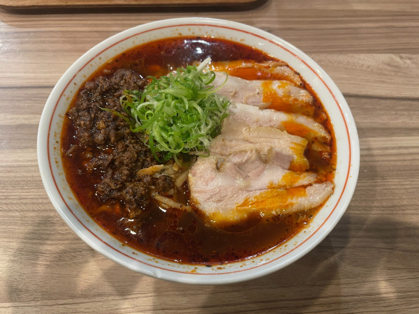 「焼豚辣醤麺（限定）」@くじら食堂 nonowa東小金井店の写真