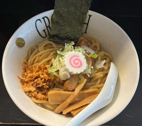 「鶏油マゼ麺 800円+大盛140円」@麺処GROWTHの写真