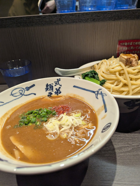 「濃厚つけ麺 特盛600g」@弐弟 麺屋武蔵 岸本翔太の写真