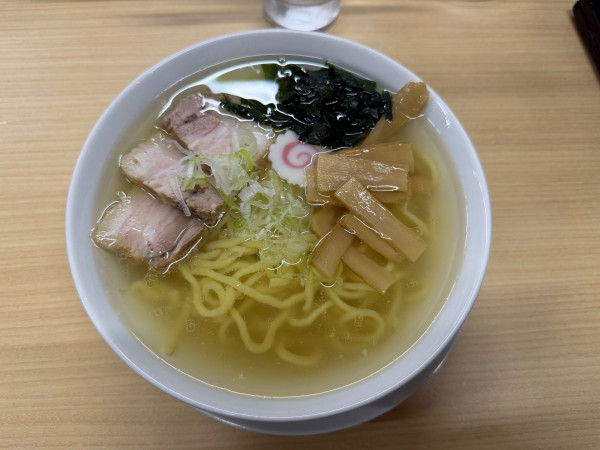 「中華そば 850円」@中華そば 安の写真