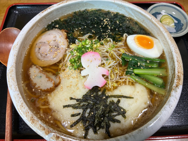 「屋久島ラーメン　大盛り」@楓庵の写真