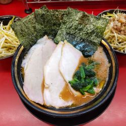 ネギチャーシューメン(白)＋ネギ丼