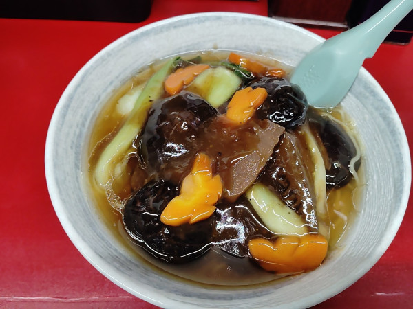 「日替わり　　冬菇麺 (しいたけそば）　　1080円」@あ麺んぼの写真