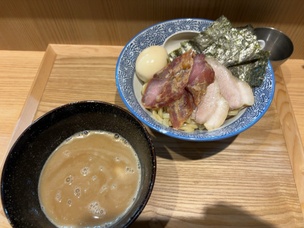 「特製つけ麺1800円」@麺屋山界の写真