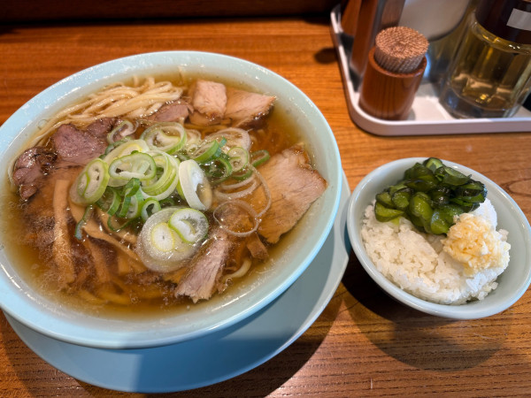 「中華そば900円」@浅草 生田庵の写真