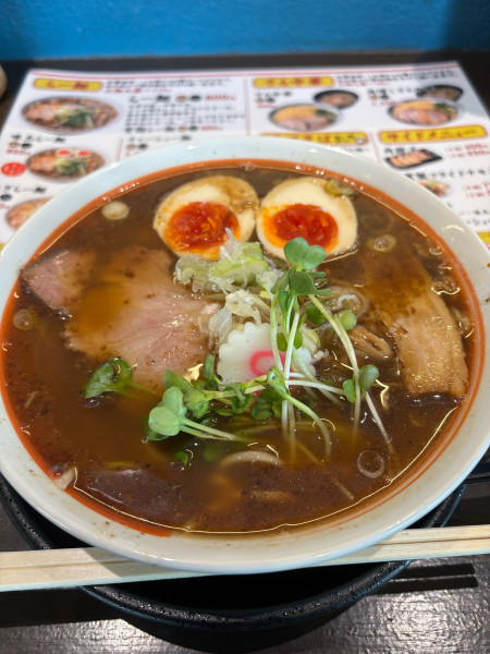 「味玉ラーメン」@らー麺 大芽の写真