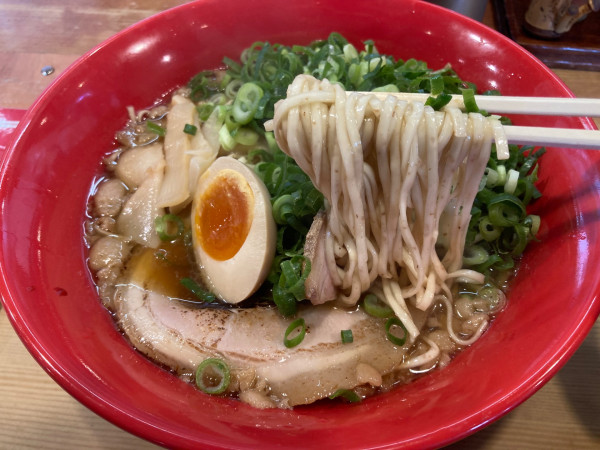 「ねぎラーメン大盛  1000」@満麺亭の写真