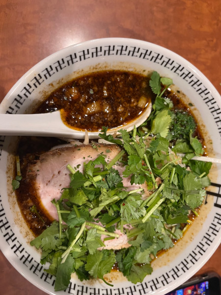 「スパイス・パクチーラー麺1,230円」@スパイス・ラー麺 卍力 秋葉原店の写真