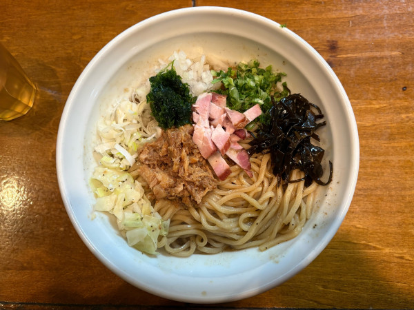 「ニボまぜそば」@はりけんラーメンの写真