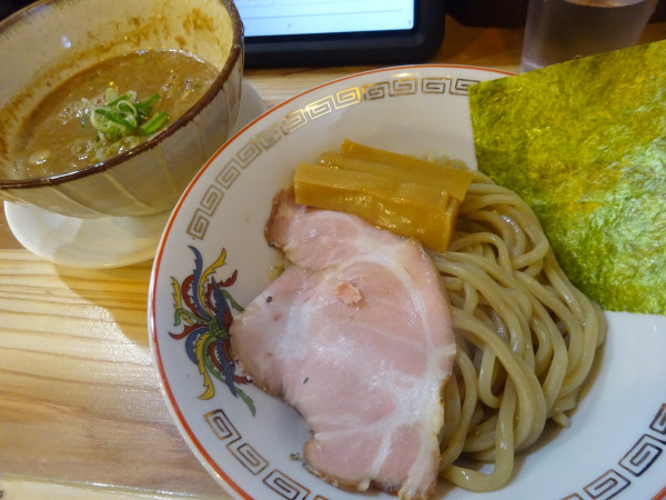 「濃厚魚介つけ麺　醤油　940円」@淳之助製麺 坂戸総本店の写真
