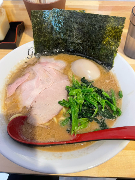 「味玉らーめん大盛」@麺家 歩輝勇の写真