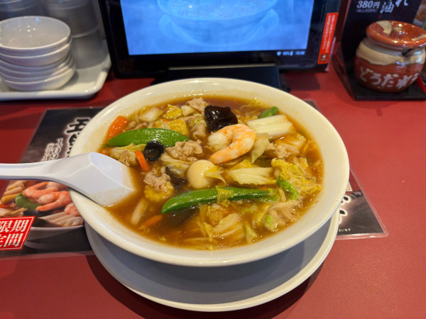 「(限定) 丸源五目そば　1023円」@丸源ラーメン 瑞穂店の写真