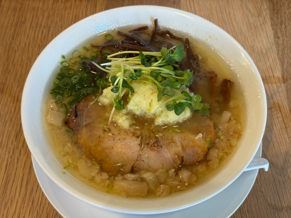 「【期間限定】生姜正油ラーメン　930円」@大島ラーメン あづまやの写真