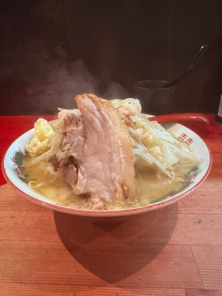 「プチラーメン1000円」@ラーメン二郎 会津若松駅前店の写真