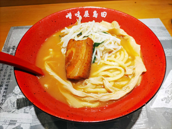 「濃厚味噌ラーメン 1000円」@田島屋味噌の写真