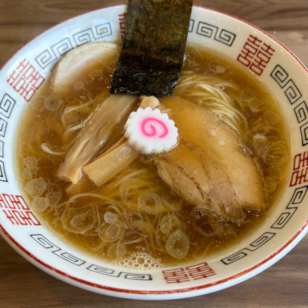 「中華そば650円 自家製チャーシュー100円」@麺処 春の風の写真