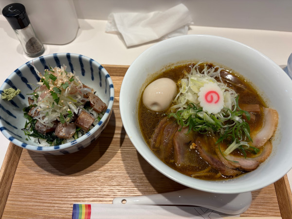 「カレーらぁめん」@上方レインボーの写真