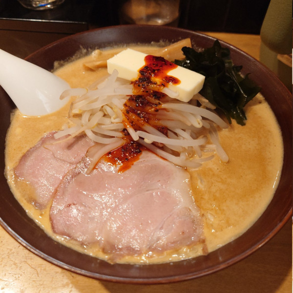 「ミソカレーミルキーラーメン」@ふじ屋 NOODLEの写真