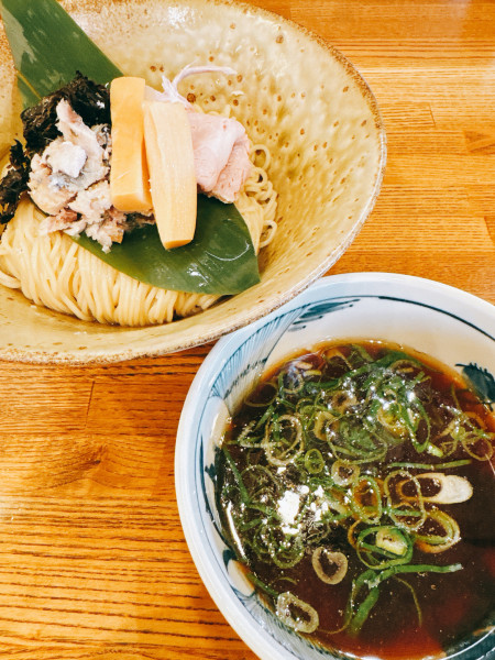 「秋刀魚の醤油つけ麺」@㐂九家の写真