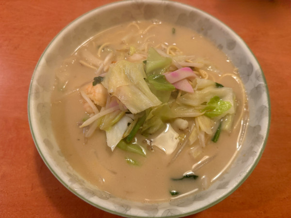 「ちゃんぽん1200円」@ラーメン ちゃんぽん たむらの写真