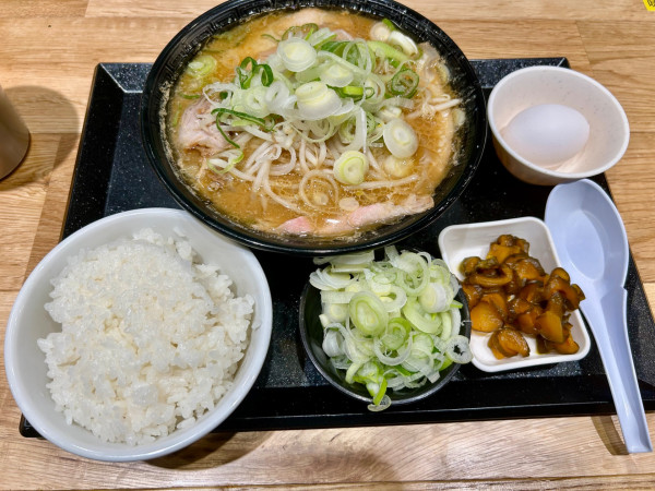 「味噌ラーメン(500¥)」@麺屋 つばき亭の写真