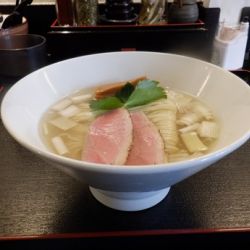 鴨だし塩ラーメン