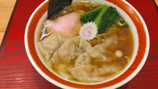 「ワンタン麺(メンマ抜)」@麺創庵 砂田の写真