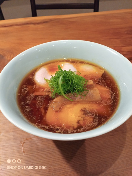 「中華そば（太麺）」@中華そば しば田の写真