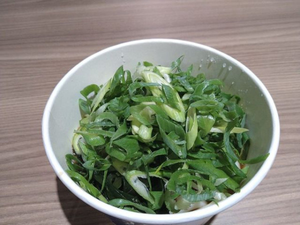 「たっぷり九条ねぎうどん」@つくもうどんEXPRESSの写真