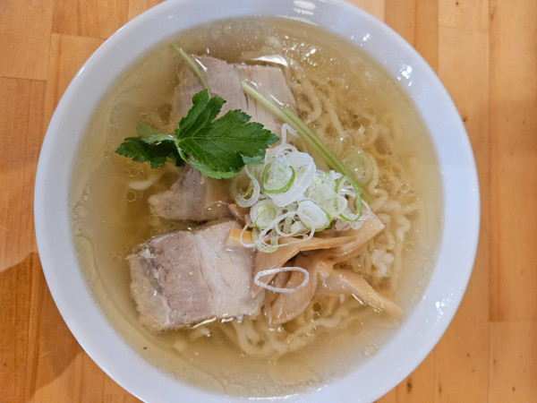 「会津山塩ラーメン」@麺処壱番の写真