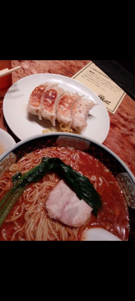 「酸麺」@支那麺 はしご 銀座本店の写真