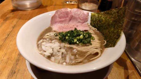 「濃厚煮干ラーメン」@麺屋 まほろ芭の写真